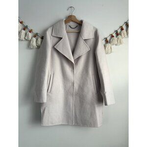 Belle & Bloom Wool Blend Ex Boyfriend Oversized Coat Blush Pink Australia Modest